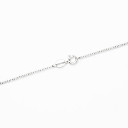 Sterling Silver Cable Chain Necklace 1.3mm 16