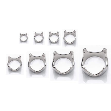 Round Multi-Purpose Jewellers Setting Pendant with Round Basket Mounting in Sterling Silver