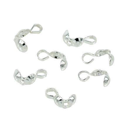 Bead Tip with Loop in Sterling Silver