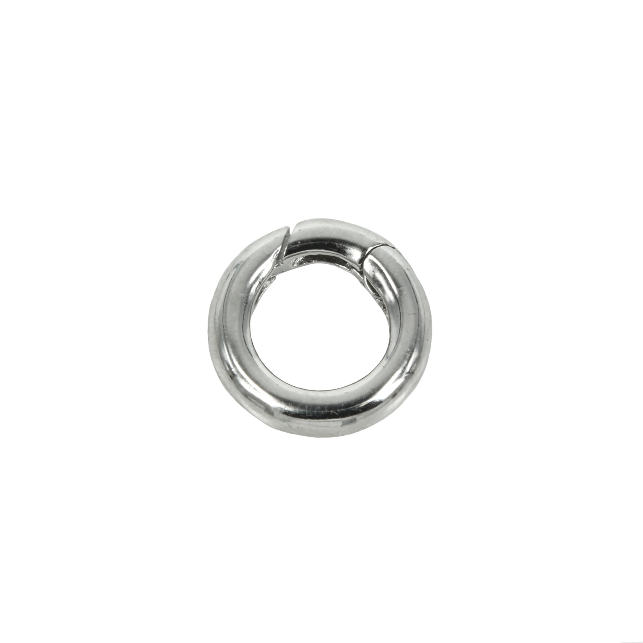 Round Spring Clasp in Sterling Silver 15mm