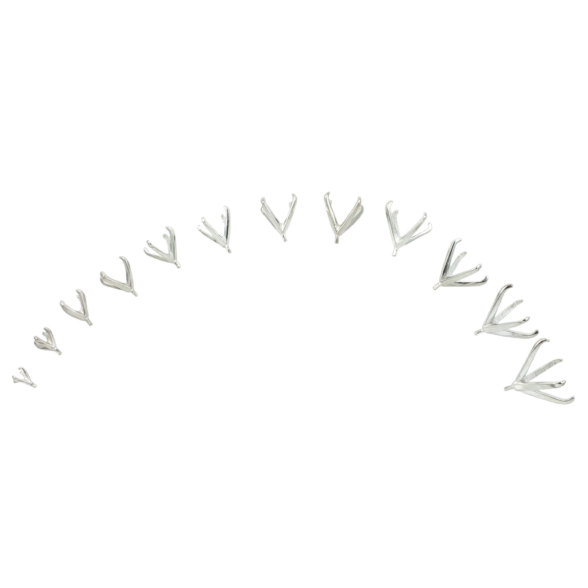 Jeweller Ring Peg Setting Four-Prong Round