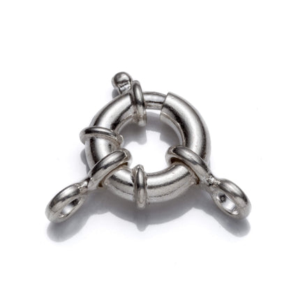 Jumbo Spring Clasp in Sterling Silver