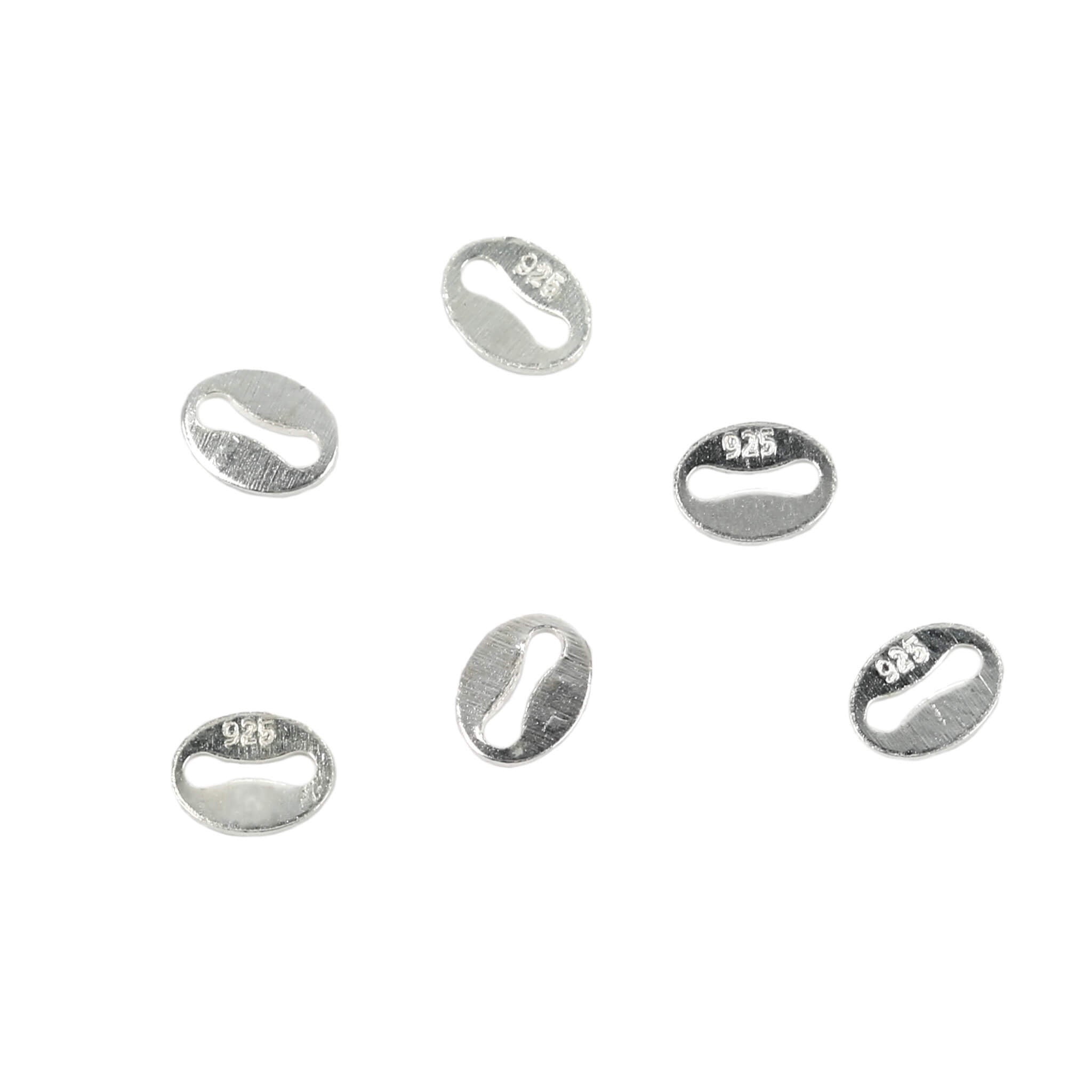 Stamped or Silver Jewelry Tag in Sterling Silver