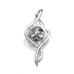 Pendant with Cup and Peg Mounting in Sterling Silver 8mm
