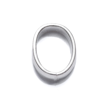 al Open Jump Ring in Sterling Silver 16.9x5.6x1.8x0.69mm