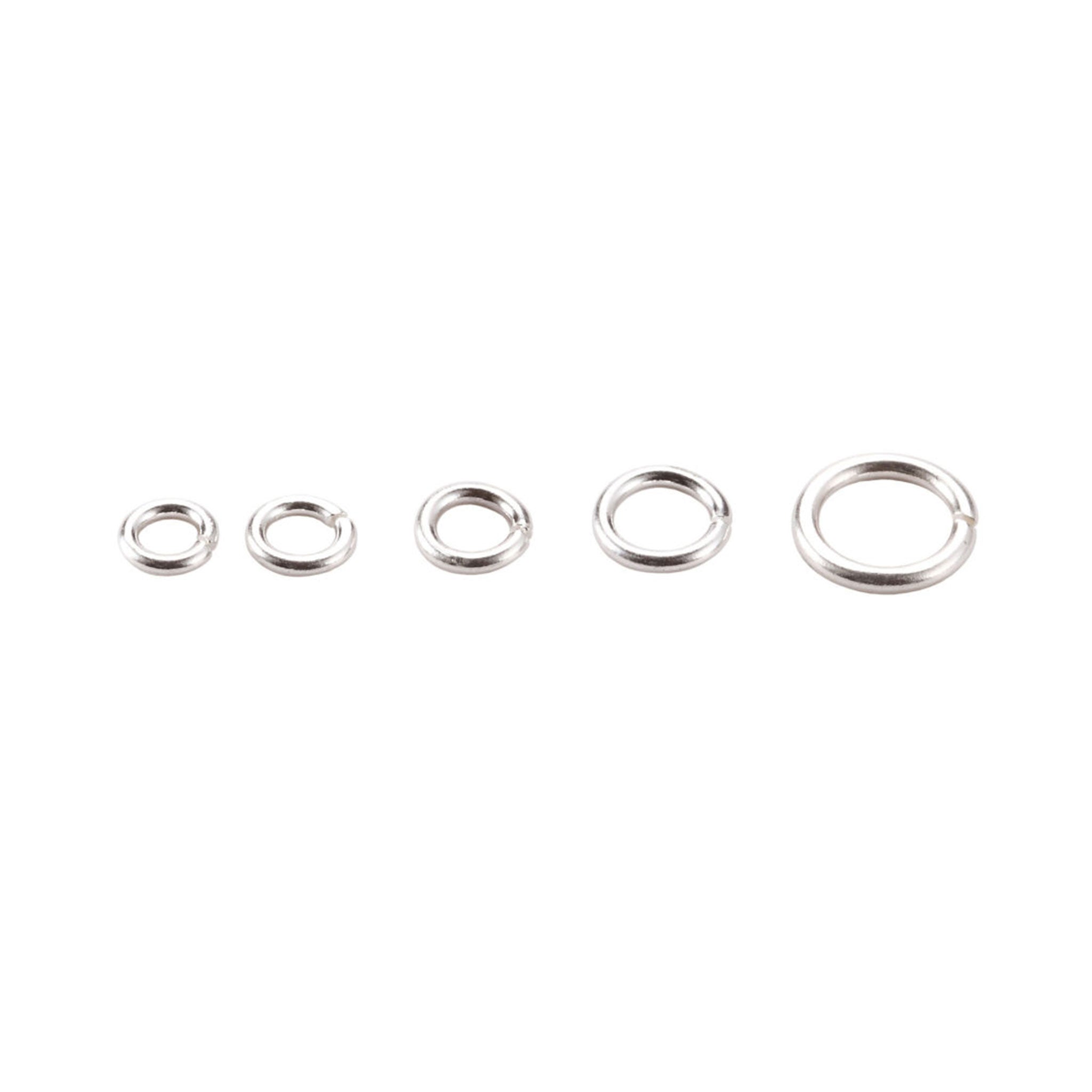 Open Jump Ring in Sterling Silver