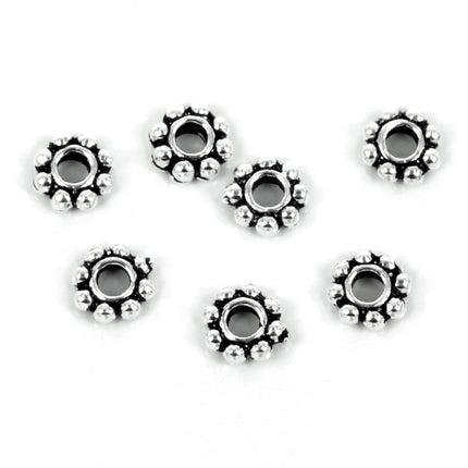 Bali-Style Spacer Bead in Sterling Silver