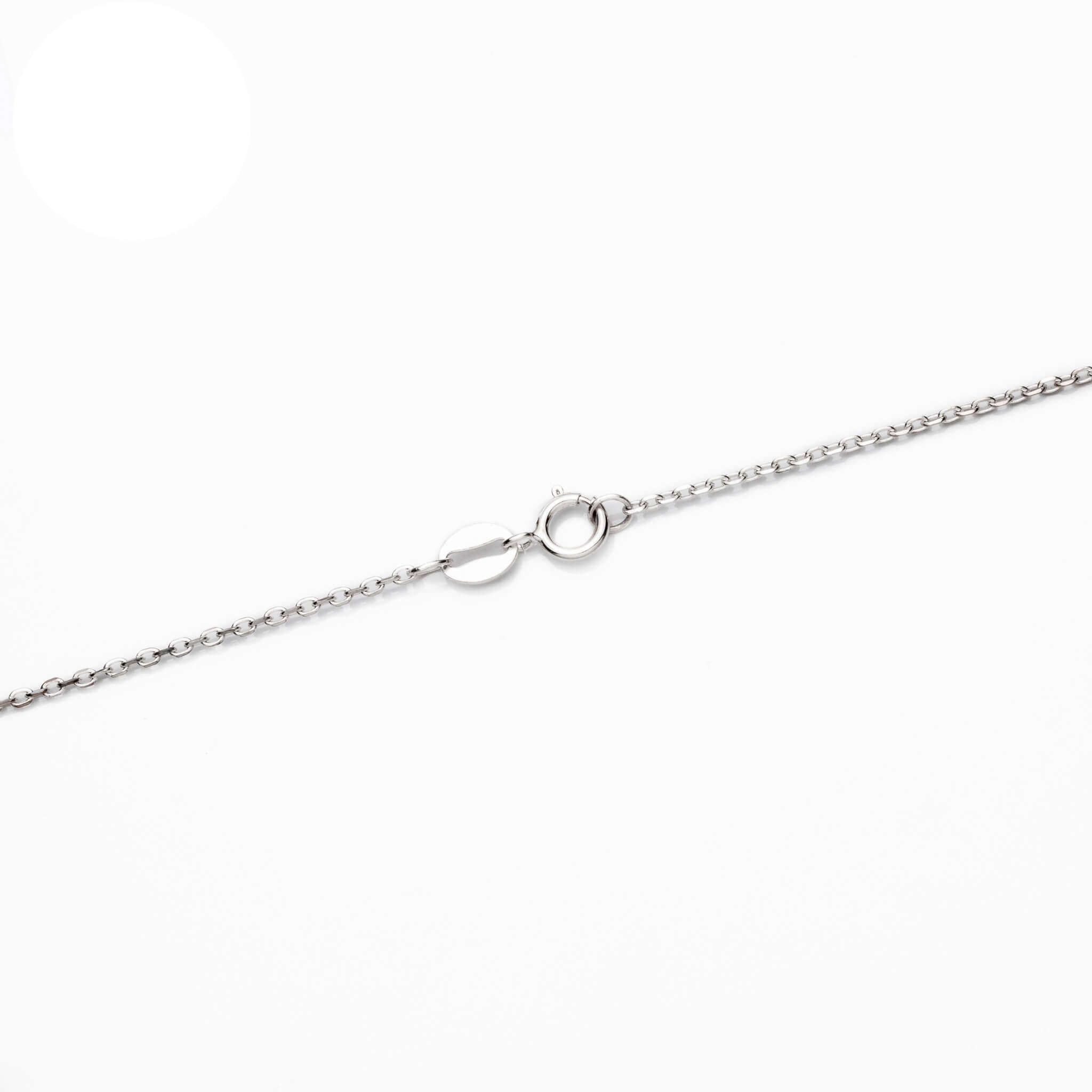 Sterling Silver Cable Chain Necklace 1mm 16