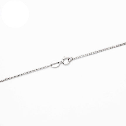 Sterling Silver Cable Chain Necklace 1mm 16