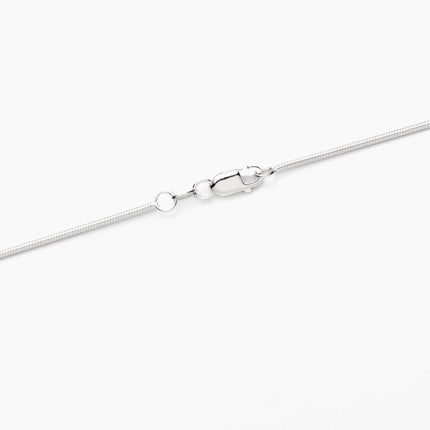 Sterling Silver Snake Chain Necklace 1.2mm 16