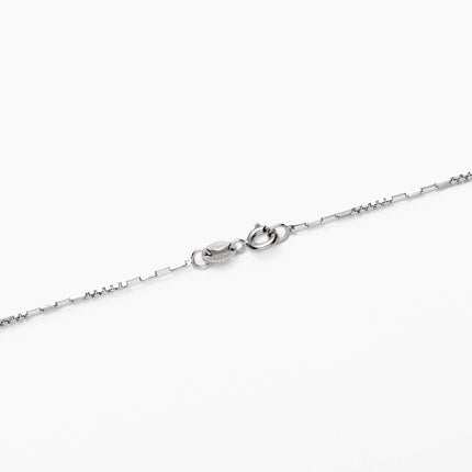 Sterling Silver Fancy Chain Necklace 1.06mm x 1.06mm 16