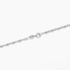 Sterling Silver Sunburst Tile Fancy Chain Necklace 2.65mm 16