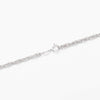 Sterling Silver Double Cable Chain Necklace 18