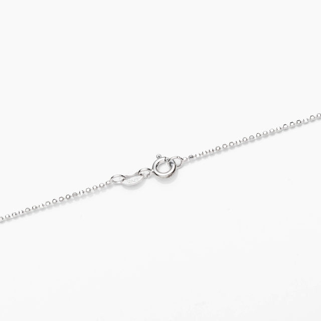 Sterling Silver Ball/Bead Chain Necklace 1.2mm 16