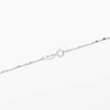 Sterling Silver Design Pattern Bar Chain Necklace 1.2mm 18