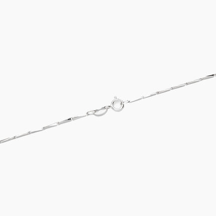 Sterling Silver Seed/Barley Corn Fancy Chain Necklace 1.04mm 16