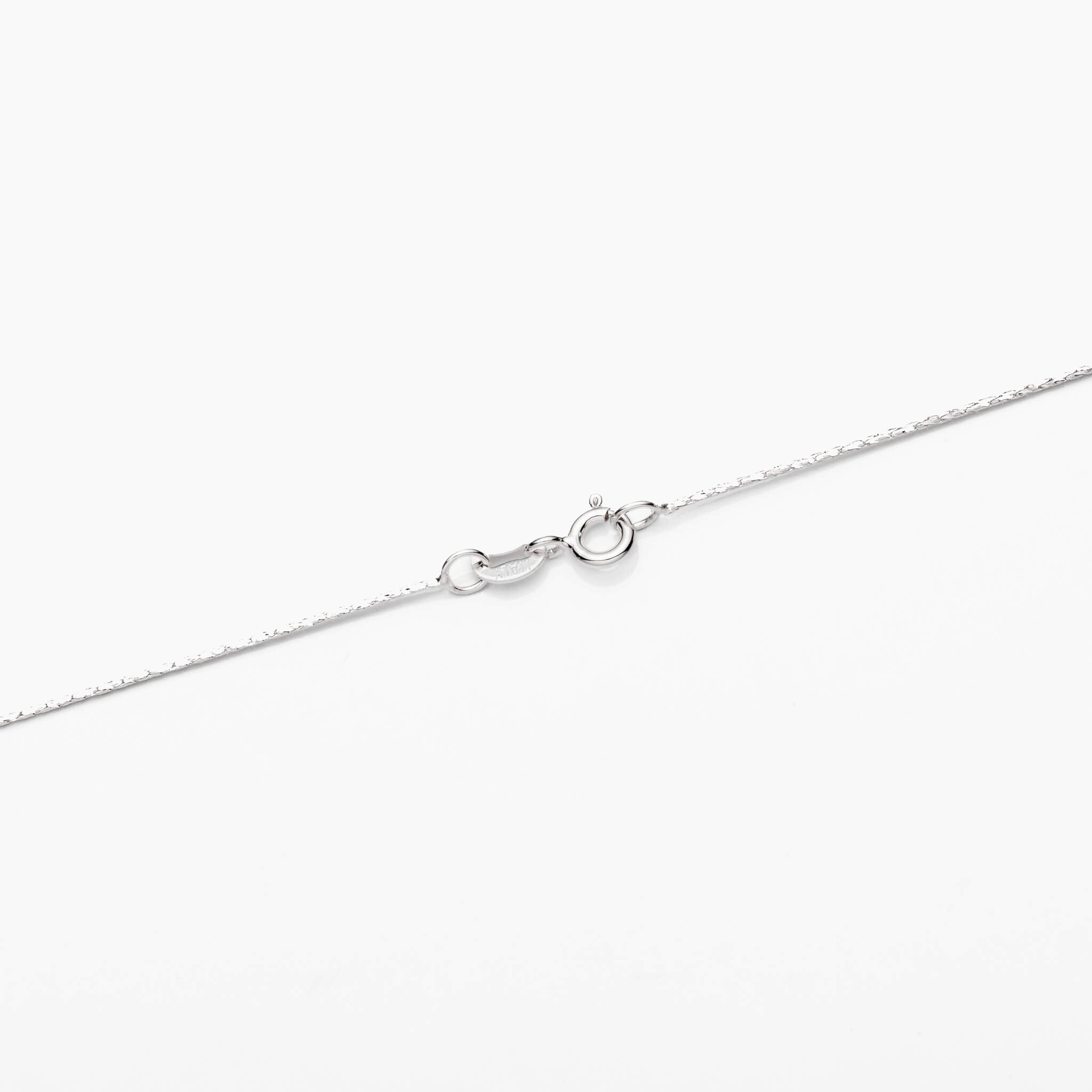 Sterling Silver Snake Chain Necklace 0.75mm 18