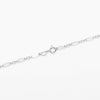 Sterling Silver Figaro Chain Necklace 3.54mm 18