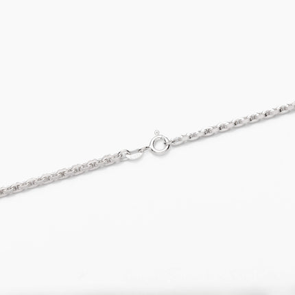 Sterling Silver Cable Chain Necklace 2.7mm 18