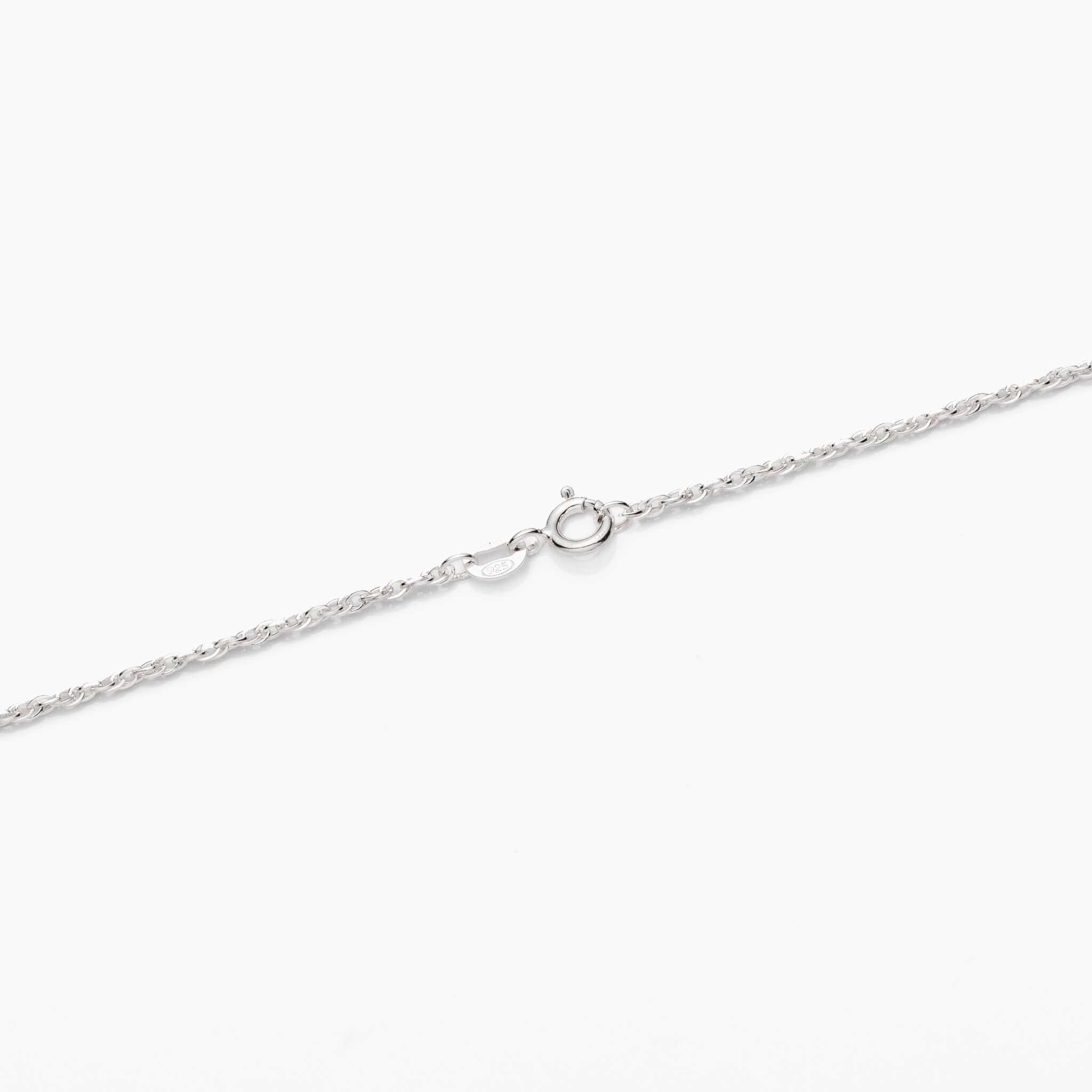 Sterling Silver Cable Necklace 1.1mm 18