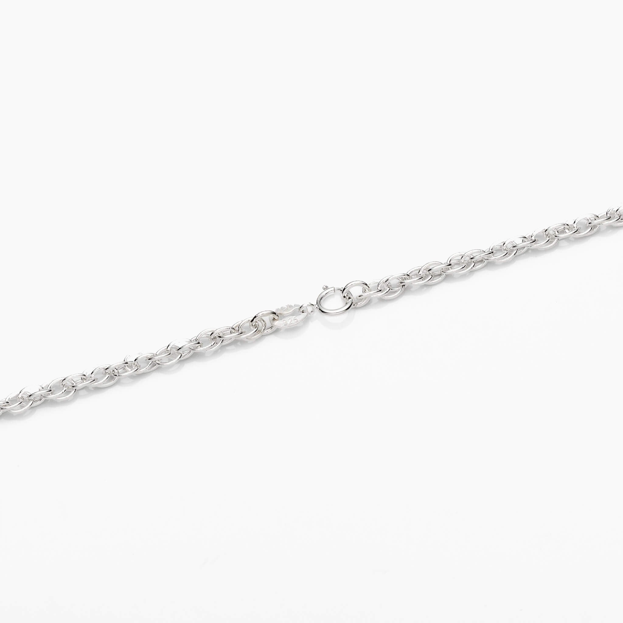 Sterling Silver Cable Necklace 3mm 18