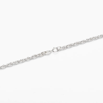 Sterling Silver Cable Necklace 3mm 18