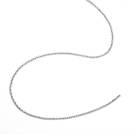 Fine Cable Chain in Sterling Silver