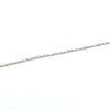 Fine Pearl Cable Chain in Sterling Silver