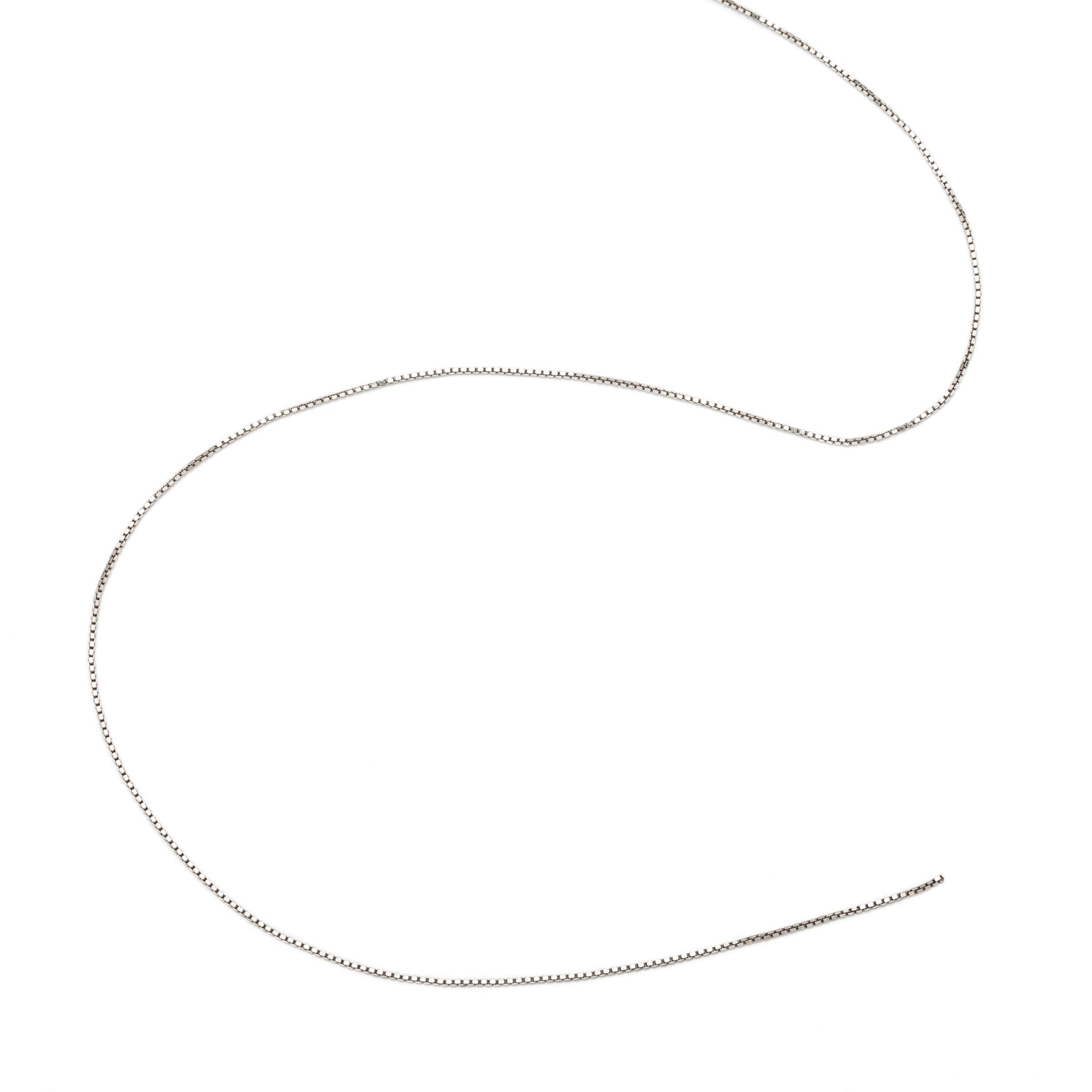 Box Chain in Sterling Silver