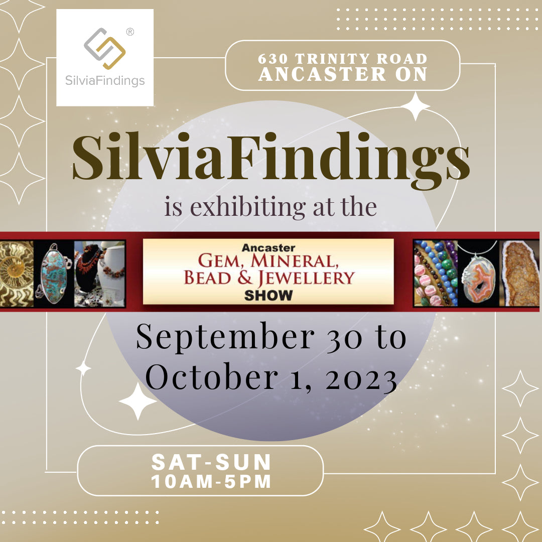 Ancaster Gem & Mineral, Bead & Jewellery Show 2023 SilviaFindings