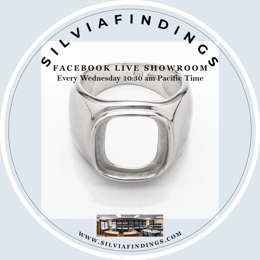 SilviaFindings Facebook LIVE Showroom EPISODE 41 Showcases Ring Settings