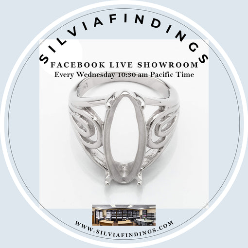 SilviaFindings Facebook LIVE Showroom EPISODE 42 Showcases Ring Settings