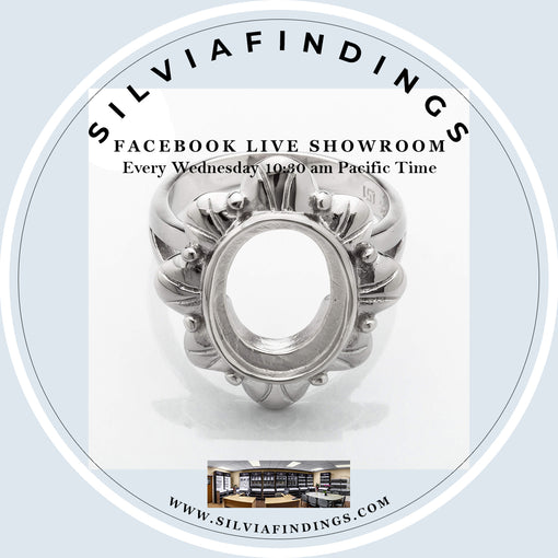 SilviaFindings Facebook LIVE Showroom EPISODE 44 Showcases Ring Settings