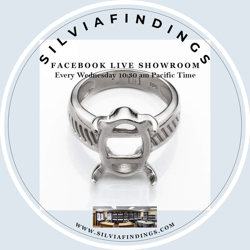 SilviaFindings Facebook LIVE Showroom EPISODE 45 Showcases Ring Settings