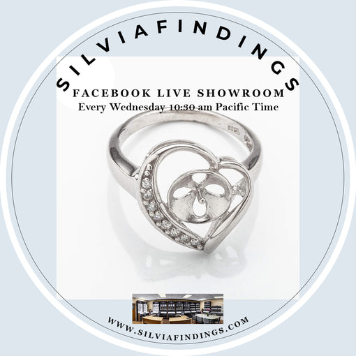 SilviaFindings Facebook LIVE Showroom EPISODE 47 Showcases Ring Settings