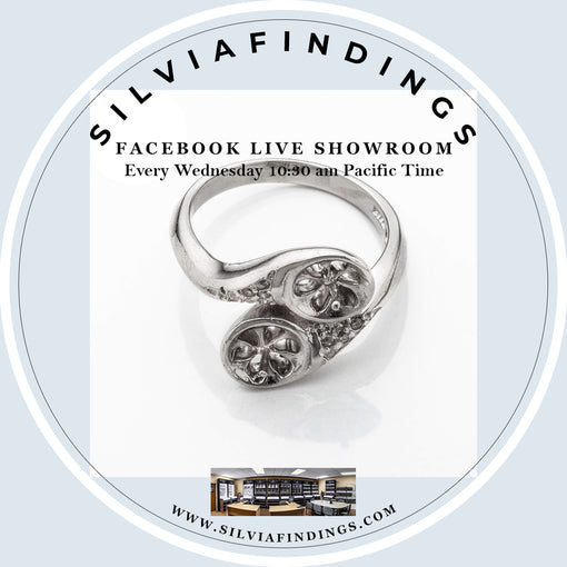 SilviaFindings Facebook LIVE Showroom EPISODE 49 Showcases Ring Settings