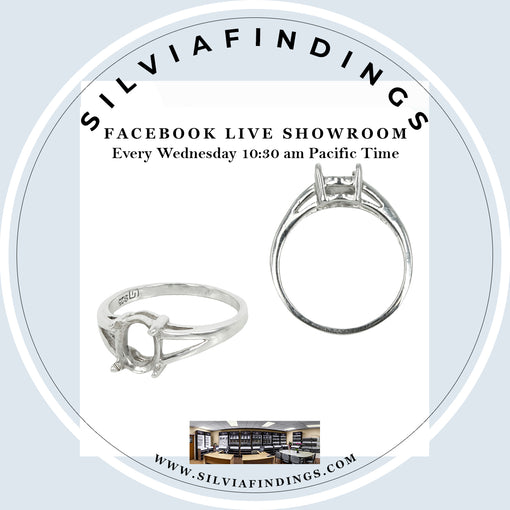 SilviaFindings Facebook LIVE Showroom EPISODE 51 Showcases Ring Settings