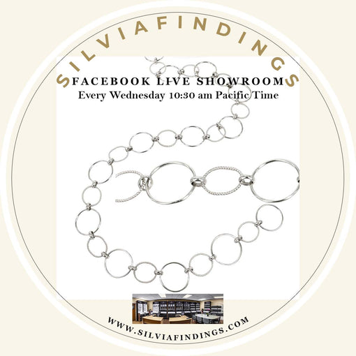 SilviaFindings Facebook LIVE Showroom EPISODE 80 - Showcases Bulk Chains