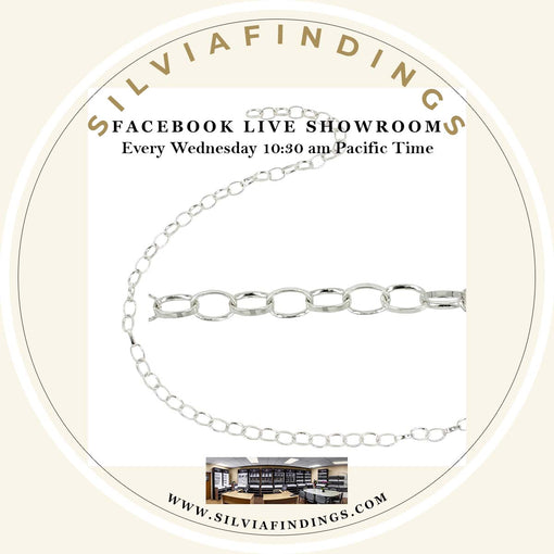 SilviaFindings Facebook LIVE Showroom EPISODE 81 - Showcases Bulk Chains
