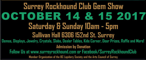 Surrey Rockhound Club Gem Show