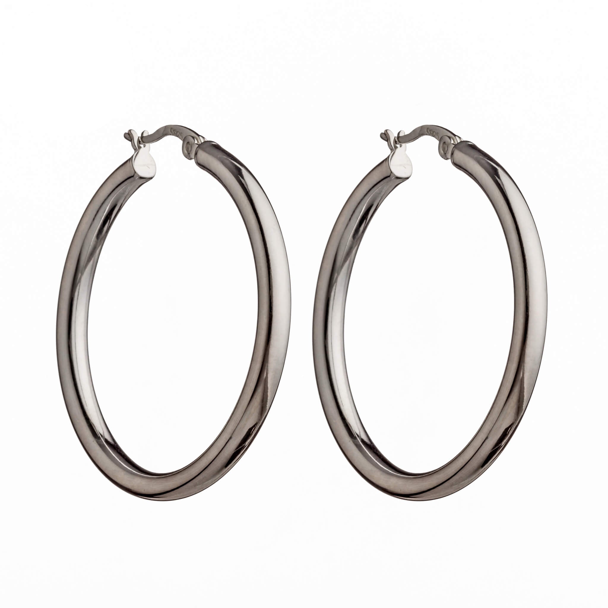 Hoop Earrings in Sterling Silver