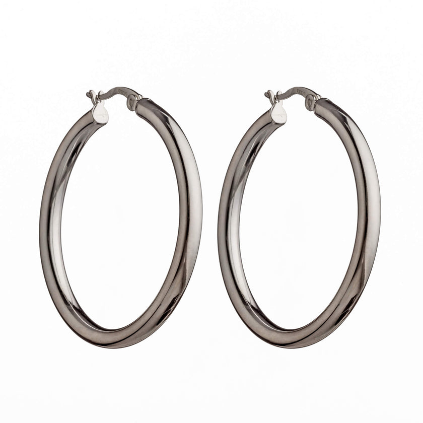 Hoop Earrings in Sterling Silver
