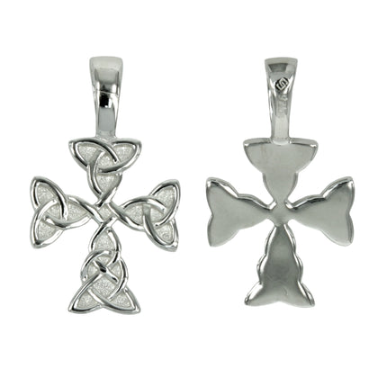 Celtic Cross Glue-on Bail in Sterling Silver | LJ862