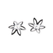 Daisy Scalloped Bead Cap in Sterling Silver 10x1mm