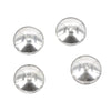 Round Bead Cap in Sterling Silver 10mm