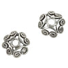 Curlicues Bead Cap in Sterling Silver 16mm