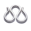 Double S-Hook Clasp in Sterling Silver