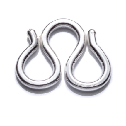 Double S-Hook Clasp in Sterling Silver