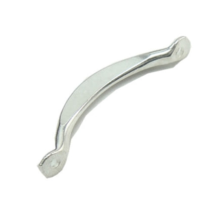 Curve Bar Link in Sterling Silver 3.6x1.5mm