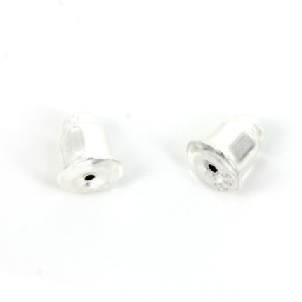 Ear Nuts/Ear Backs in Sterling Silver 5.5x6mm